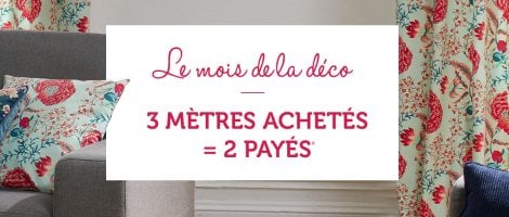 Le réseau Mondial Tissus lance plusieurs offres promotionnelles