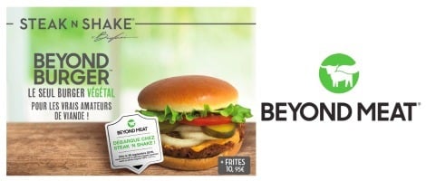 Le réseau Steak’n Shake propose un burger  à base de viande 100% végétale