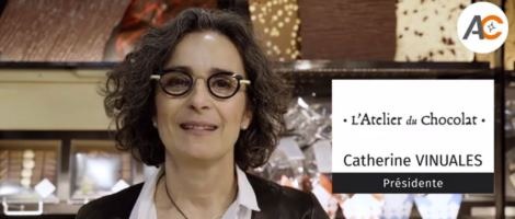 Catherine Vinuales parle de son enseigne, L’Atelier du Chocolat