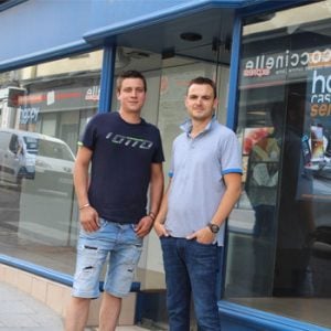 Nicolas Gasnier et Damien Dmytrick, franchisés Happy Cash Services à Vitré
