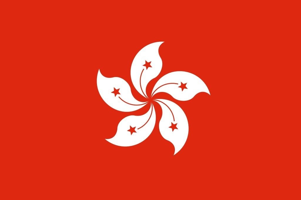 Hong-Kong drapeau