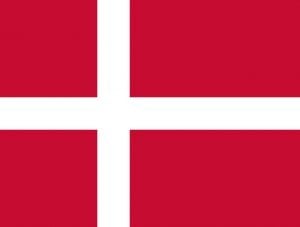 Le Danemark drapeau