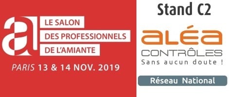 Diagamter : Aléa Contrôles au Salon des Professionnels de l’Amiante