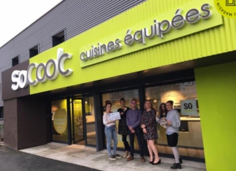 Sandrine et David Le Marec franchisés SoCoo’c à BasseGoulaine, près de Nantes