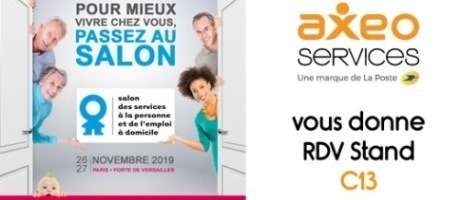 AXEO Services au Salon des Services à la Personne et de l’Emploi