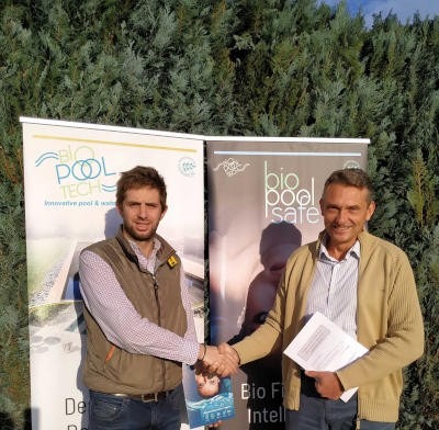 Clément Calas, franchisé Bio Pool Tech dans le Pas-de-Calais