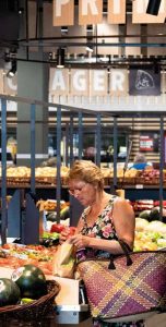 Intérieur magasin Intermarché