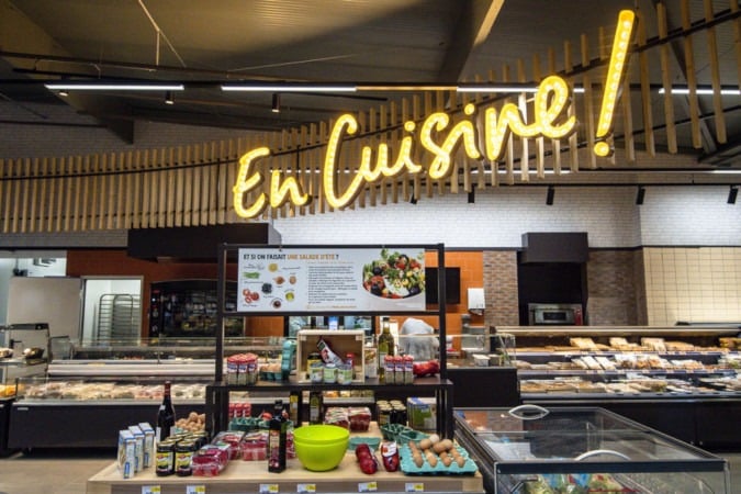 La franchise Intermarché : la zone Cuisine