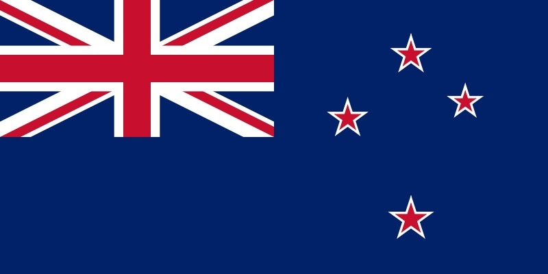 La nouvelle Zélande drapeau