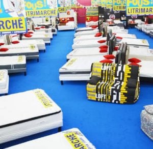 espace de vente matelas litrimarché