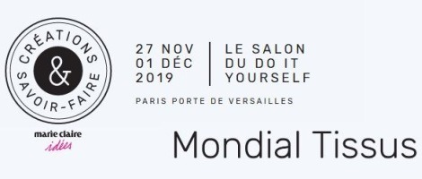 La franchise Mondial Tissus participe au salon Créations &amp; savoir-faire