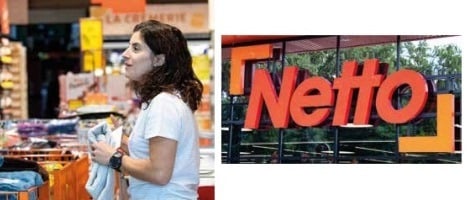 Zoom sur les rayons du nouveau concept du réseau Netto