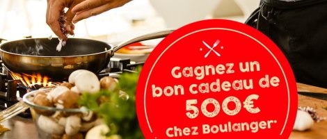 Poivre Rouge lance un jeu concours en collaboration avec Boulanger
