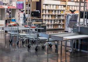 intérieur magasin Promocash 100% compact