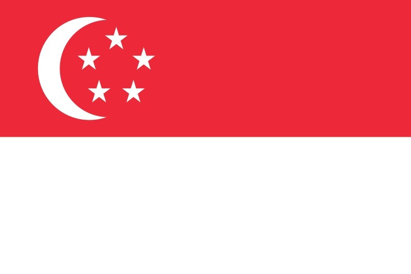 Singapour drapeau