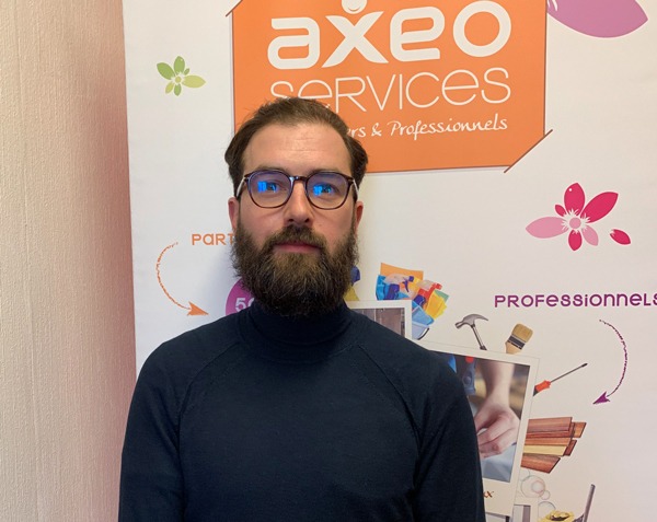 Cyril Rogiez, nouveau franchisé AXEO Services de Paris 17