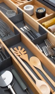 Tiroirs coulissants Allure par Mobalpa