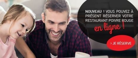 Offres et Services de l’enseigne de restauration Poivre Rouge