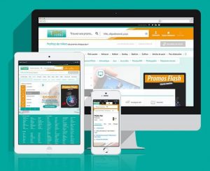 ticket promo application plateforme en ligne