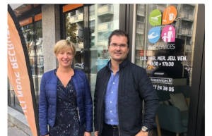 Julie, Christophe, franchisés Vivaservices