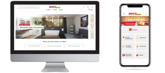 Consultation avantages carte fidélité Bricomarché sur site et application