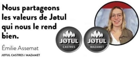 Témoignage d’Emilie Assemat, concessionnaire JØTUL