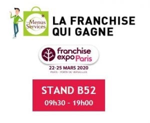 Les Menus Services à Franchise Expo Paris