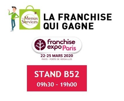 Les Menus Services à Franchise Expo Paris