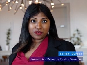Vellani Curpen, formatrice réseau Centre Services