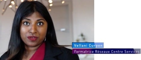 Vellani Curpen, formatrice réseau Centre Services, parle de son métier !