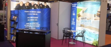 Retrouvez la Team Aquilus Piscines et Spas au Salon Franchise Expo !
