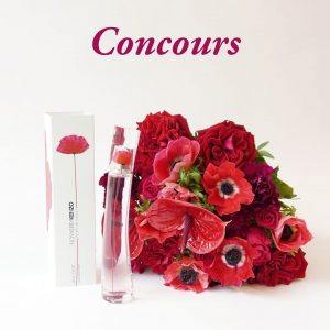 Conconurs Saint Valentin Au nom de la rose et KENZO Parfums