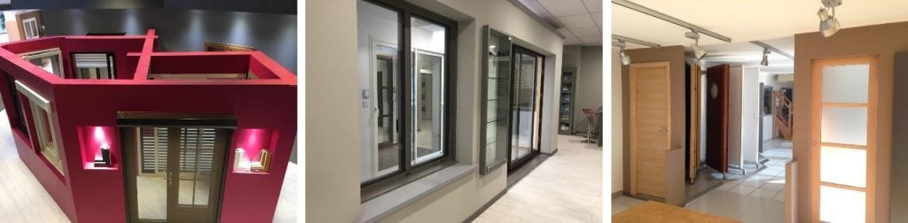 Intérieur showroom Caséo