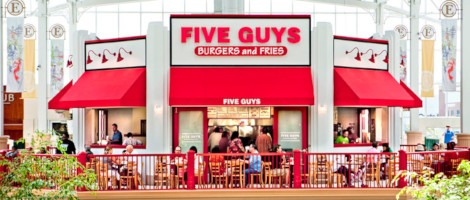 Five Guys a récemment inauguré son 23ème restaurant en France