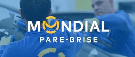 La franchise Mondial Pare-Brise fait peau neuve et présente son nouveau logo !