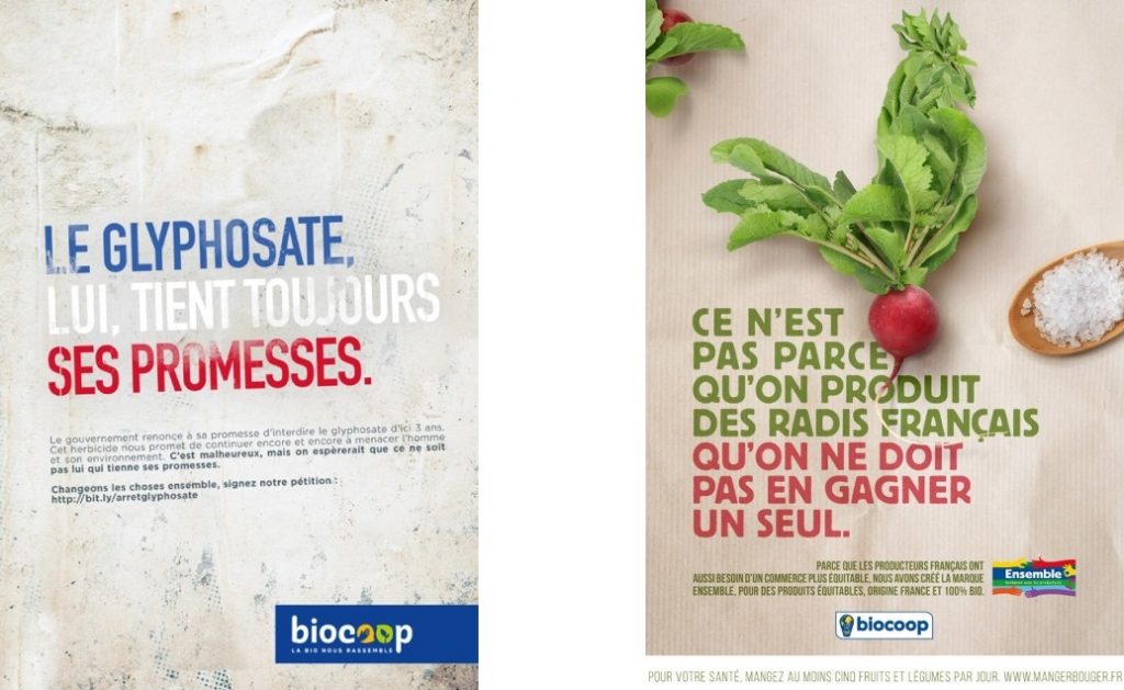 Nocivité du glyphosate et gamme Ensemble Biocoop
