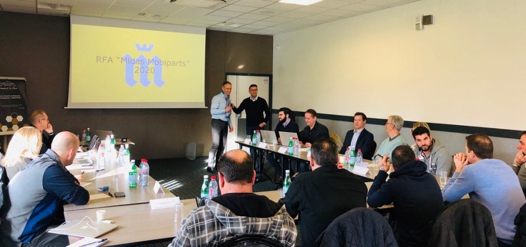 Rencontre avec les partenaires Midas à Bruz en Ille-et-Vilaine le 28/01/20