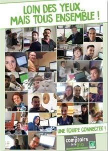 Les Comptoirs de la Bio solidaire avec tous