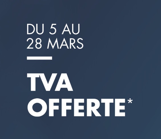 Du 05 au 28 mars 2020, La franchise Mobalpa offre la TVA !