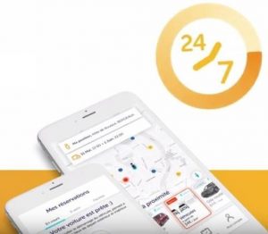 Application ucar location voiture