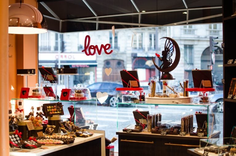 Boutique Yves Thuriès décoration Saint Valentin