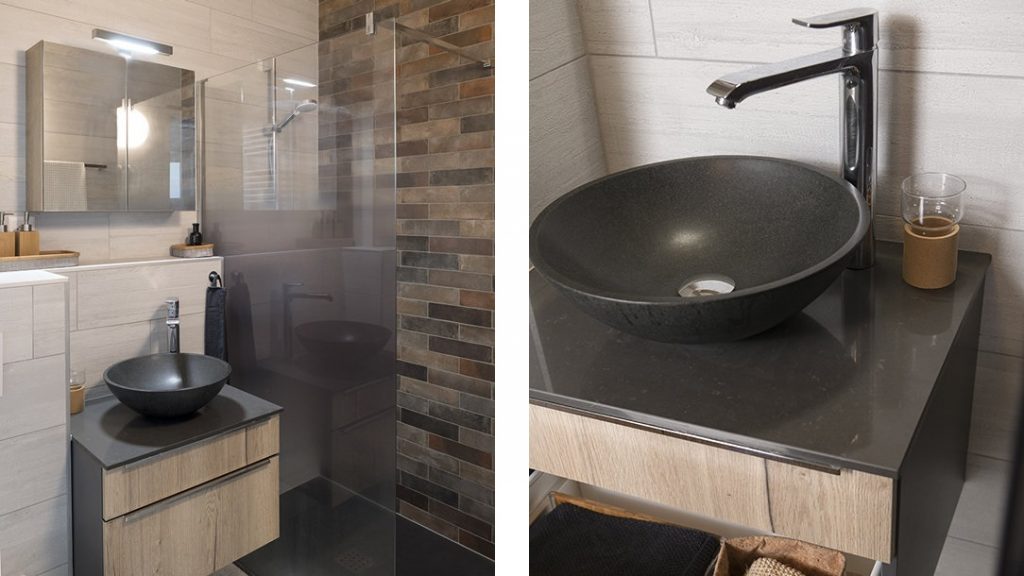 Salle de bain par Mobalpa - Studio Marianne et Serge