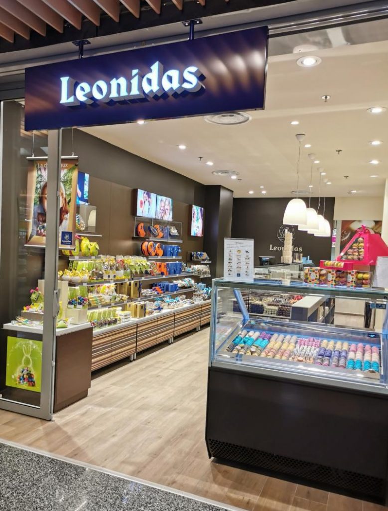 Magasin Leonidas Centre Commercial Carrefour Nice TNL