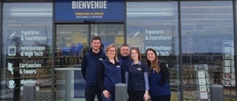 Un 3ème membre d’une même famille ouvre sa franchise Bureau Vallée !