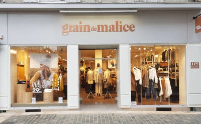 façade magasin Grain de Malice