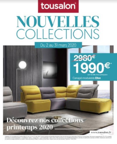 Nouvelles collections Tousalon