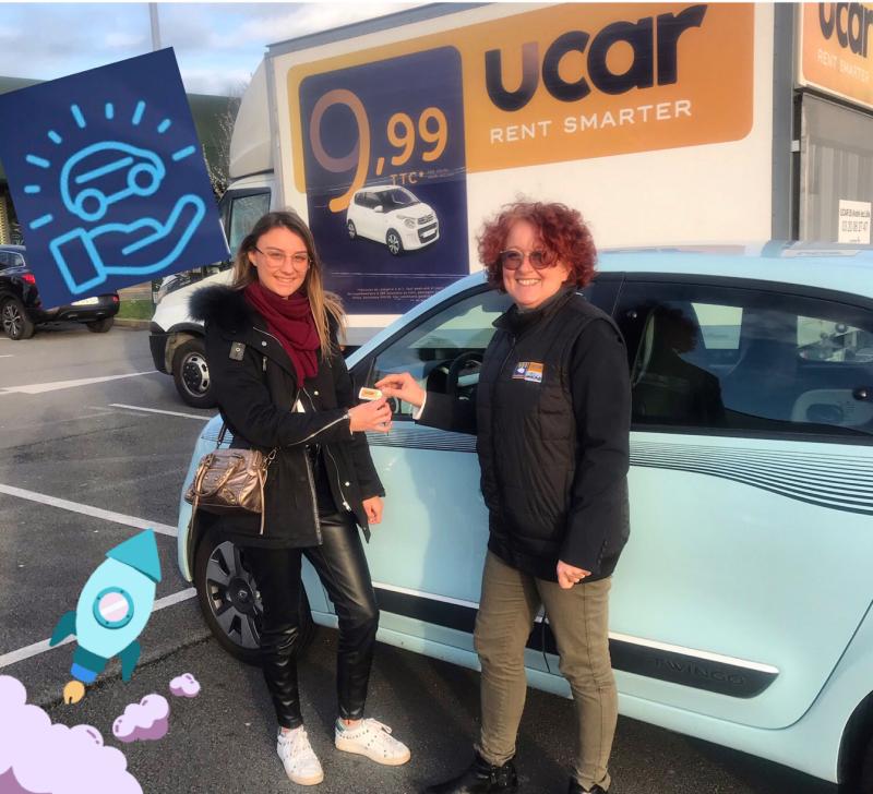 ucar franchise Saint André lez Lille étudiante Constance