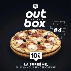 La franchise Tutti Pizza lance une nouvelle pizza 100% digitale