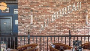 décoration restaurant Au Bureau