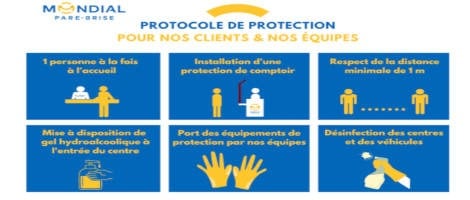 Le réseau Mondial Pare-Brise se mobilise et maintient son activité